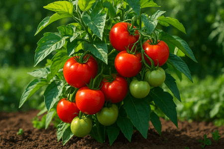 بوته گوجه